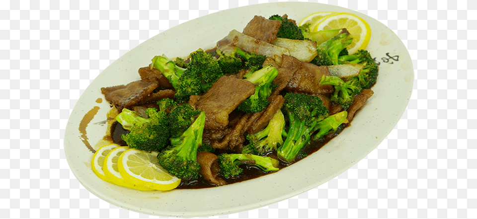 Boiled Beef, Broccoli, Food, Plant, Produce Png