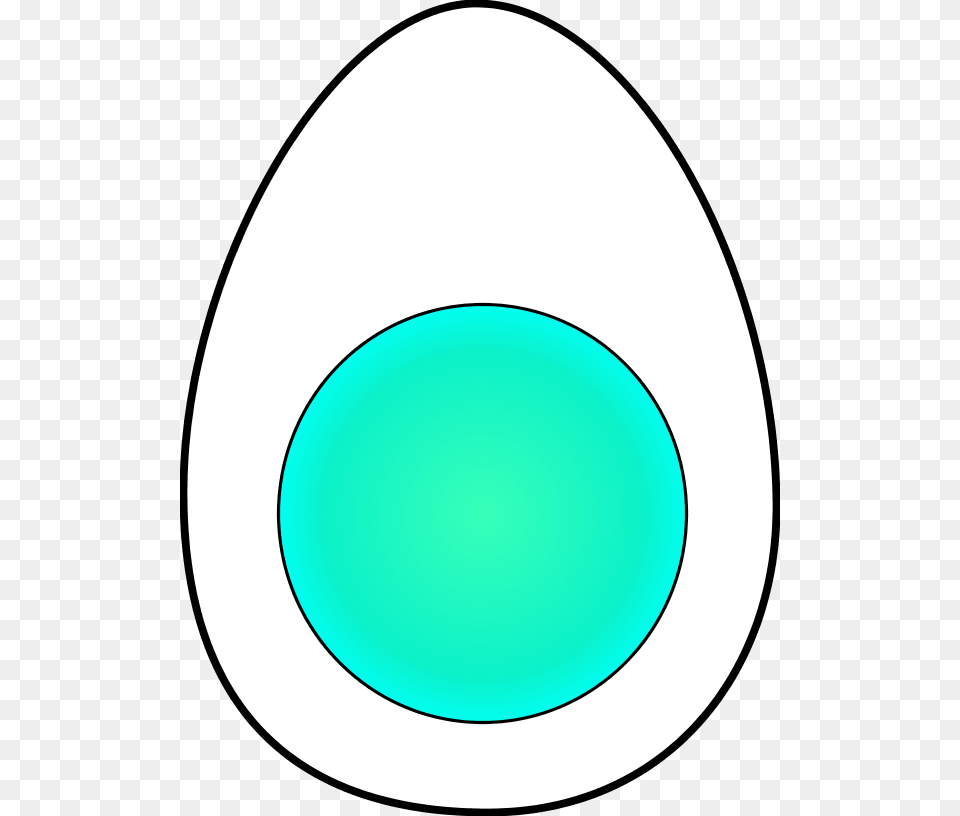 Boiled Egg, Turquoise, Food, Oval, Astronomy Free Transparent Png