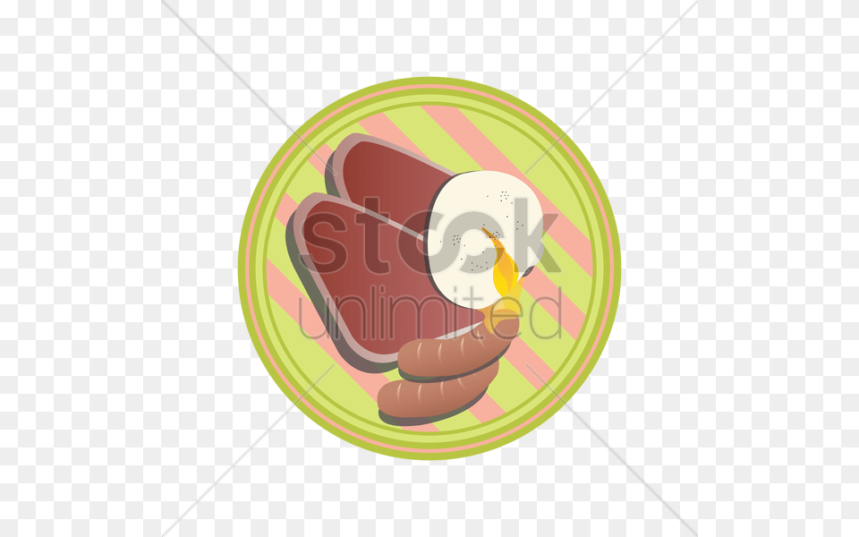 Boiled Egg With Bread Slices Vector Image, Food Png
