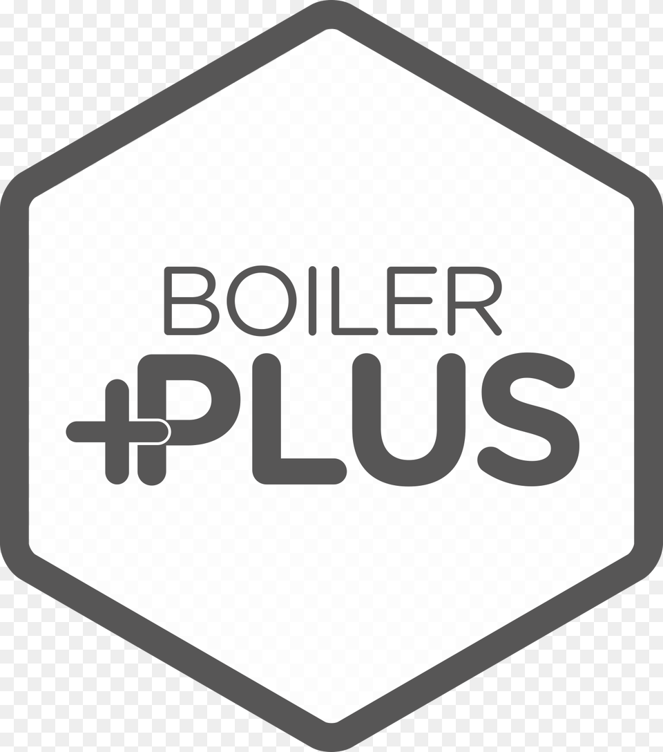 Boiler Plus Icon Sign, Road Sign, Symbol, Stopsign, Blackboard Png
