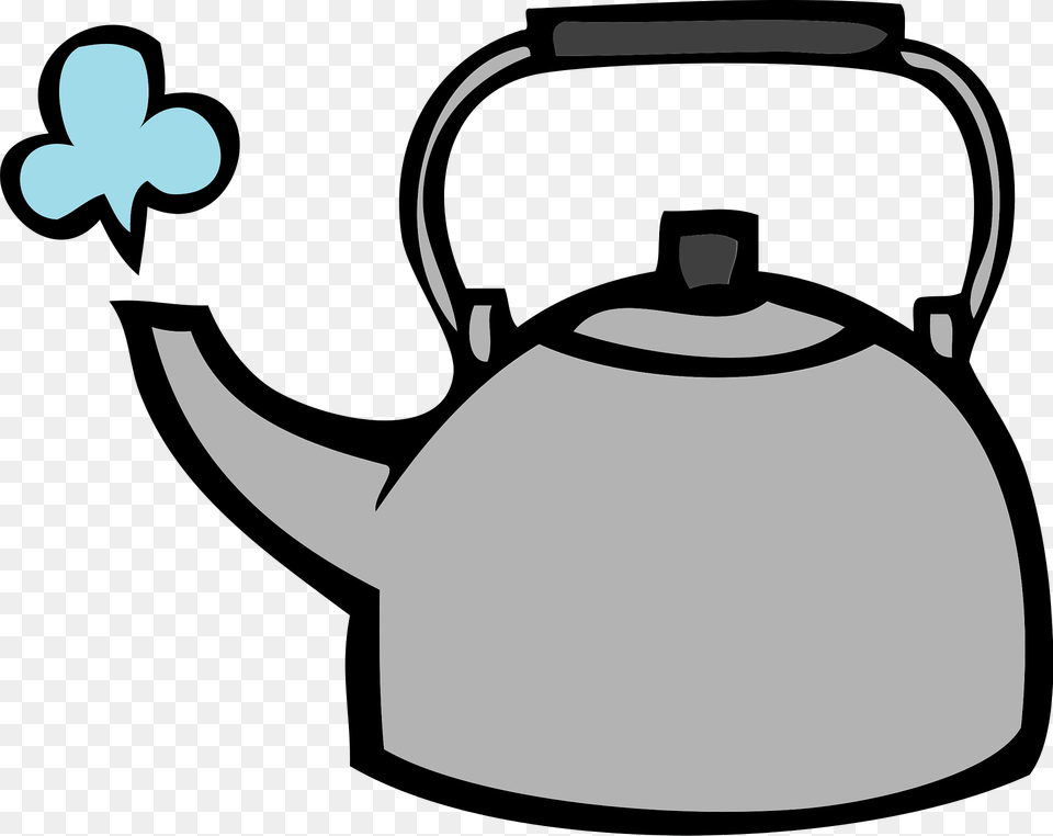 Boiling Kettle Clipart, Cookware, Pot, Pottery, Bow Png Image