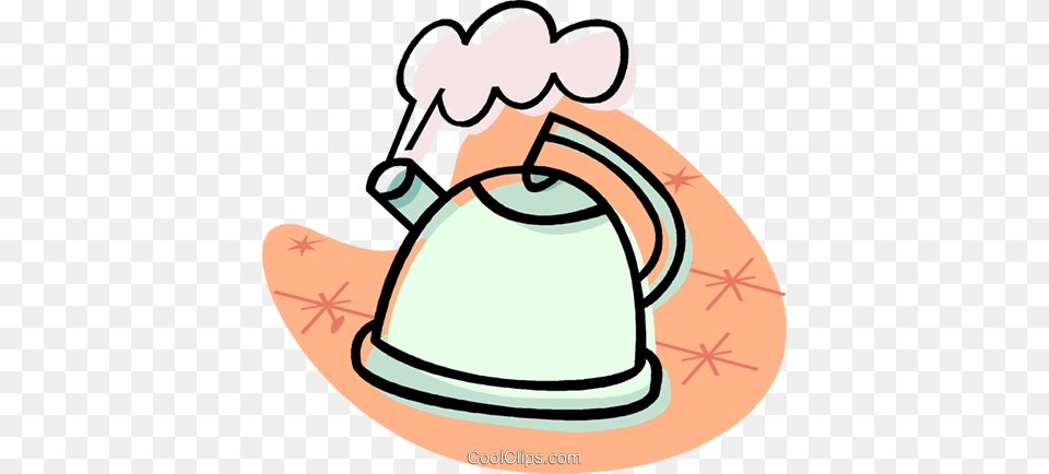 Boiling Kettle Royalty Vector Clip Art Illustration, Device, Electrical Device, Appliance Free Png