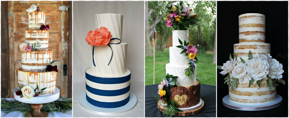 Boise Idaho Wedding Cakes Flour Child, Cake, Dessert, Food, Wedding Cake Free Png Download