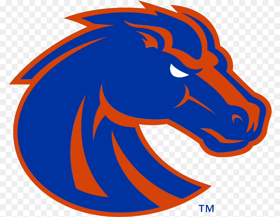 Boise State Broncos Logo Athletics Football Boise State Broncos Logo, Animal, Mammal, Horse Free Png Download