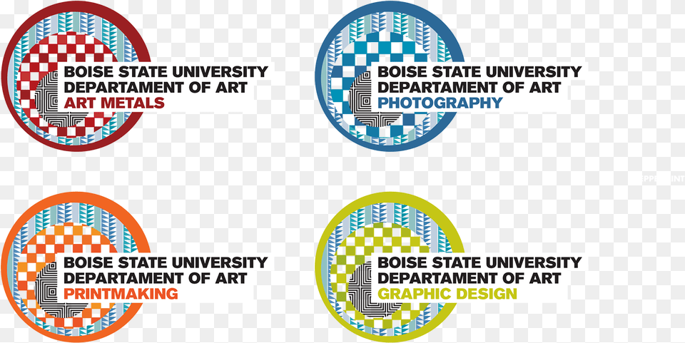 Boise State Department Of Art T Shirt Circle, Logo, Text Free Png Download
