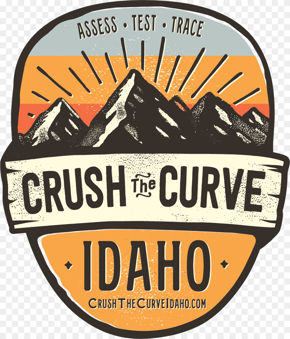 Boise State Football Staff Gets Tested For Coronavirus Crush The Curve Idaho, Symbol, Badge, Logo, Sticker Png