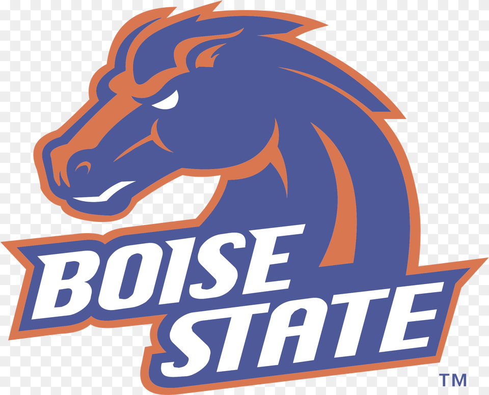 Boise State Logo, Animal, Horse, Mammal, Fish Free Png