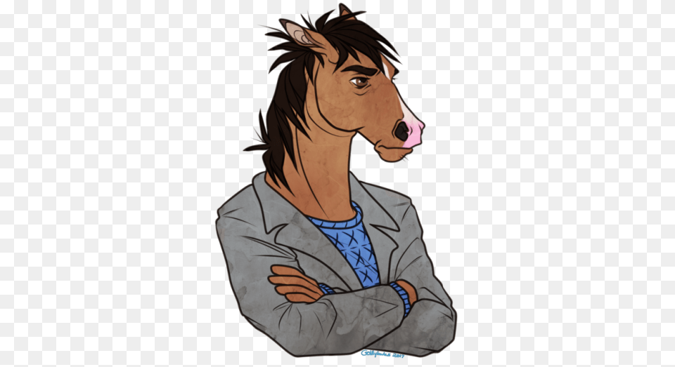 Bojack Horseman In Bojack, Publication, Book, Comics, Person Png Image