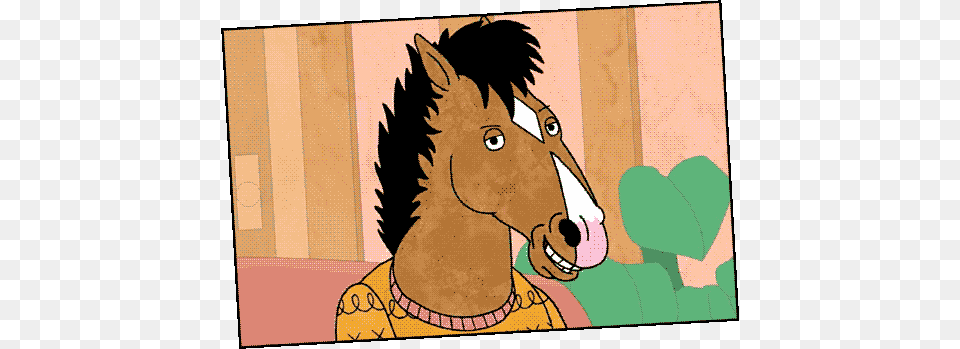 Bojack Horseman Joven, Animal, Colt Horse, Horse, Mammal Free Transparent Png