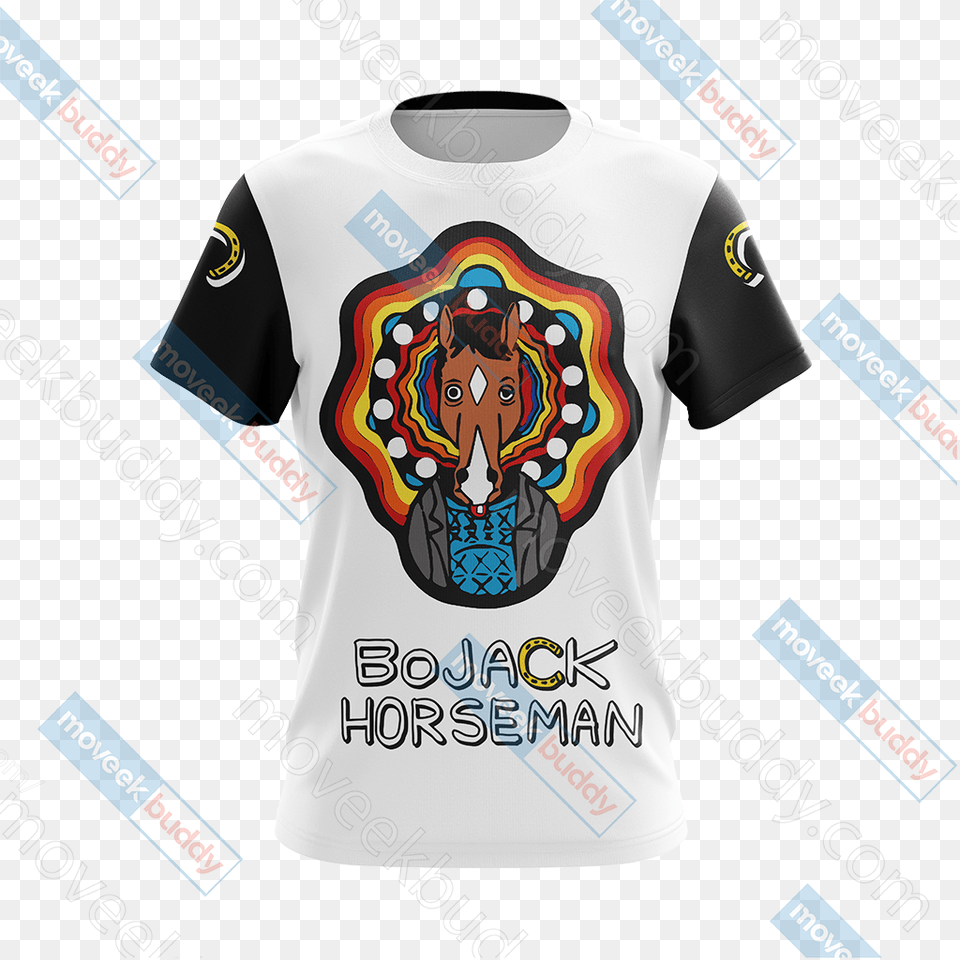Bojack Horseman New Unisex 3d T Shirt Bojack Horseman, Clothing, T-shirt, Jersey, Baby Png Image