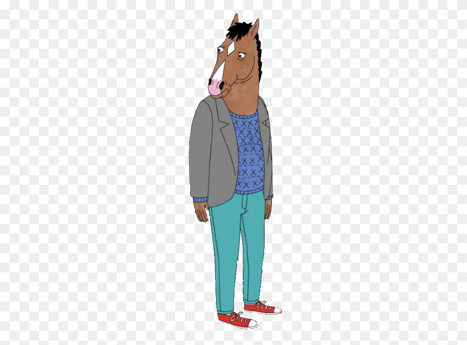 Bojack Horseman Self Demonstrating, Adult, Person, Pants, Female Free Transparent Png