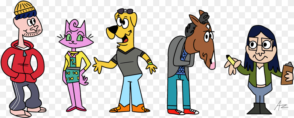 Bojack Horseman Upa, Baby, Person, Cartoon, Face Png Image