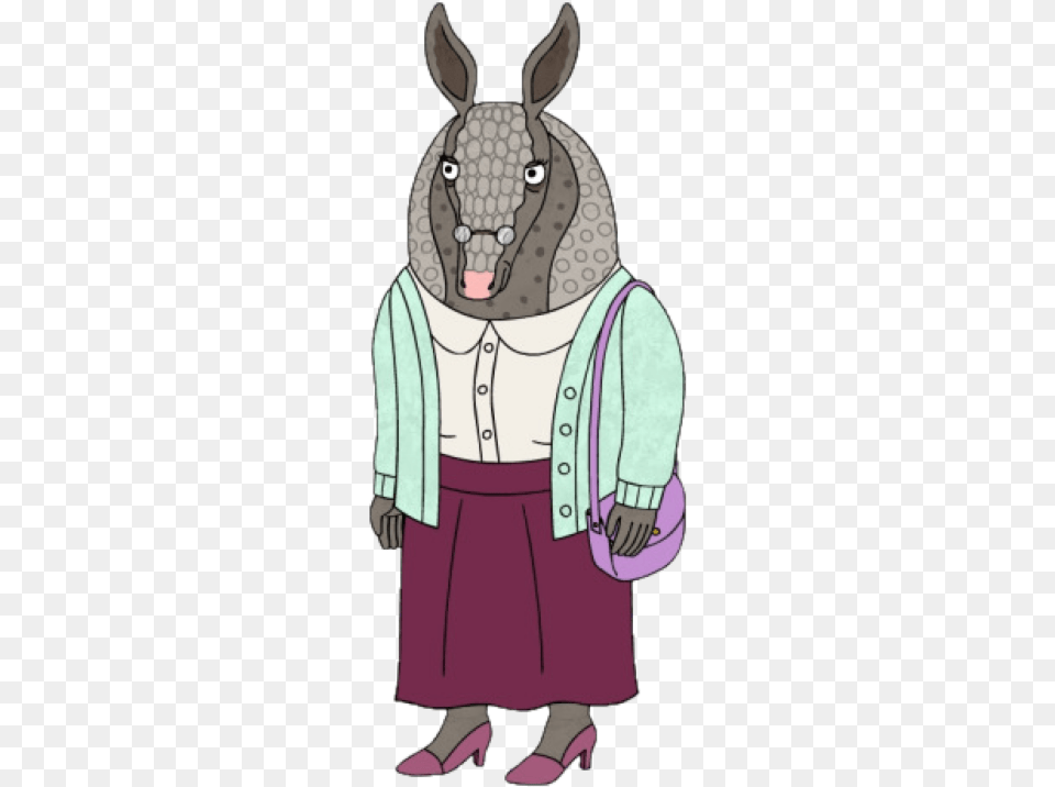 Bojack Horseman Wiki Armadillo Bojack Horseman, Adult, Female, Person, Woman Png