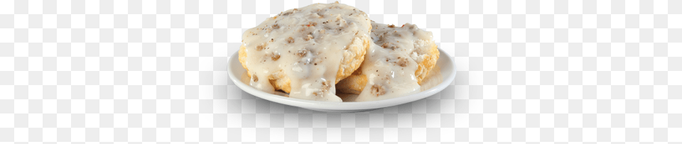 Bojangles Gravy Biscuit, Food, Meal Free Png Download