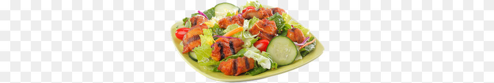 Bojangles Roasted Chicken Bites Salad Greek Salad, Dish, Food, Lunch, Meal Png Image