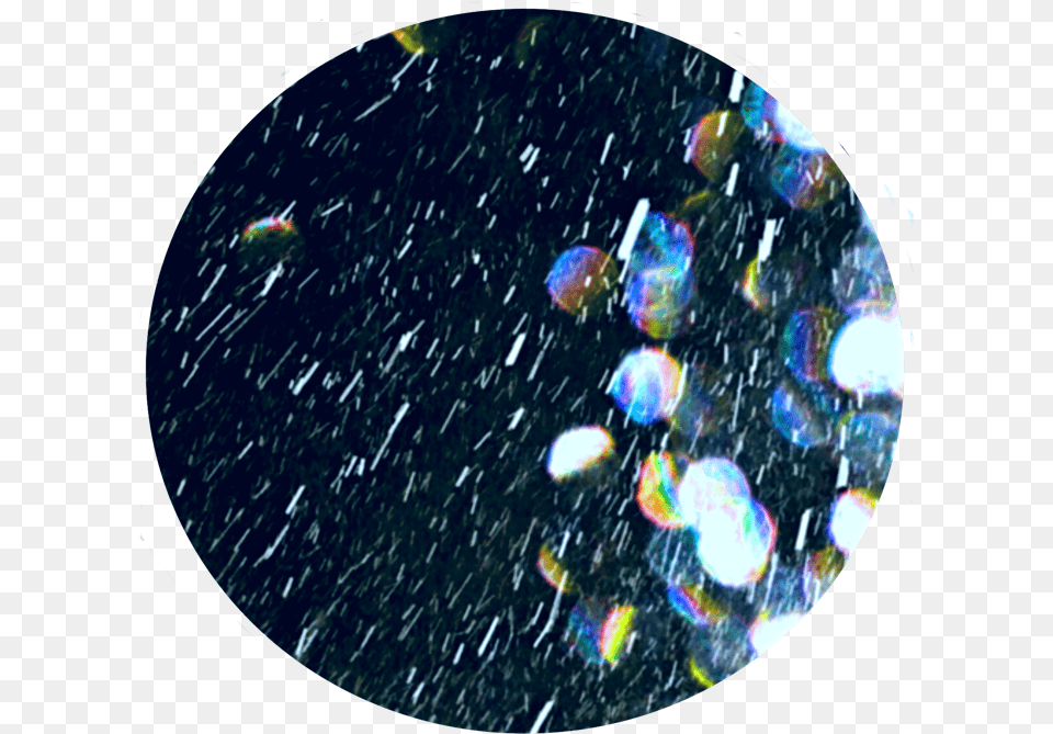 Bokeh Dots Rain Lights Circle Circles Line Dark Circle, Sphere, Accessories Free Transparent Png
