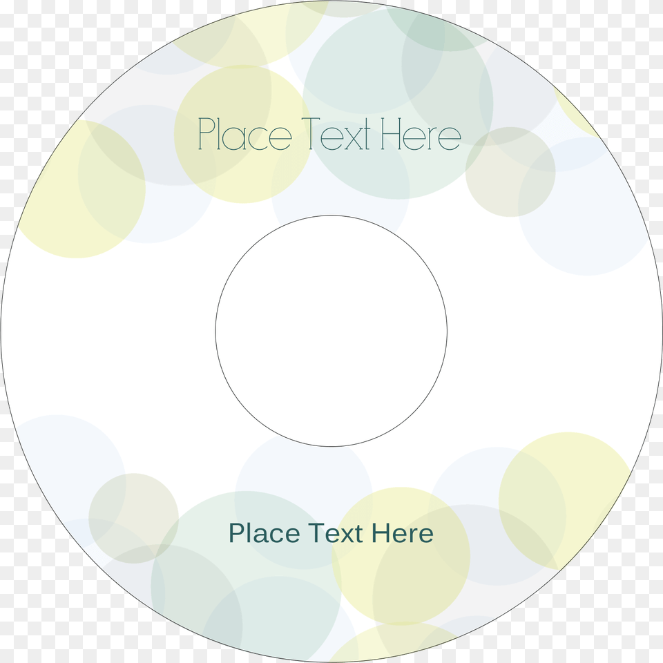 Bokeh Lights Predesigned Template For Circle, Disk, Dvd Png