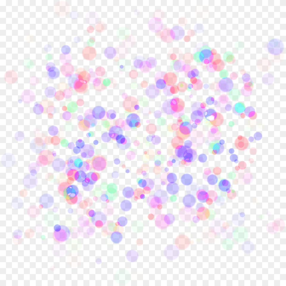 Bokeh Rainbows Dots Circle Glitter Glitch Sparkle Bokeh, Paper, Confetti Free Transparent Png