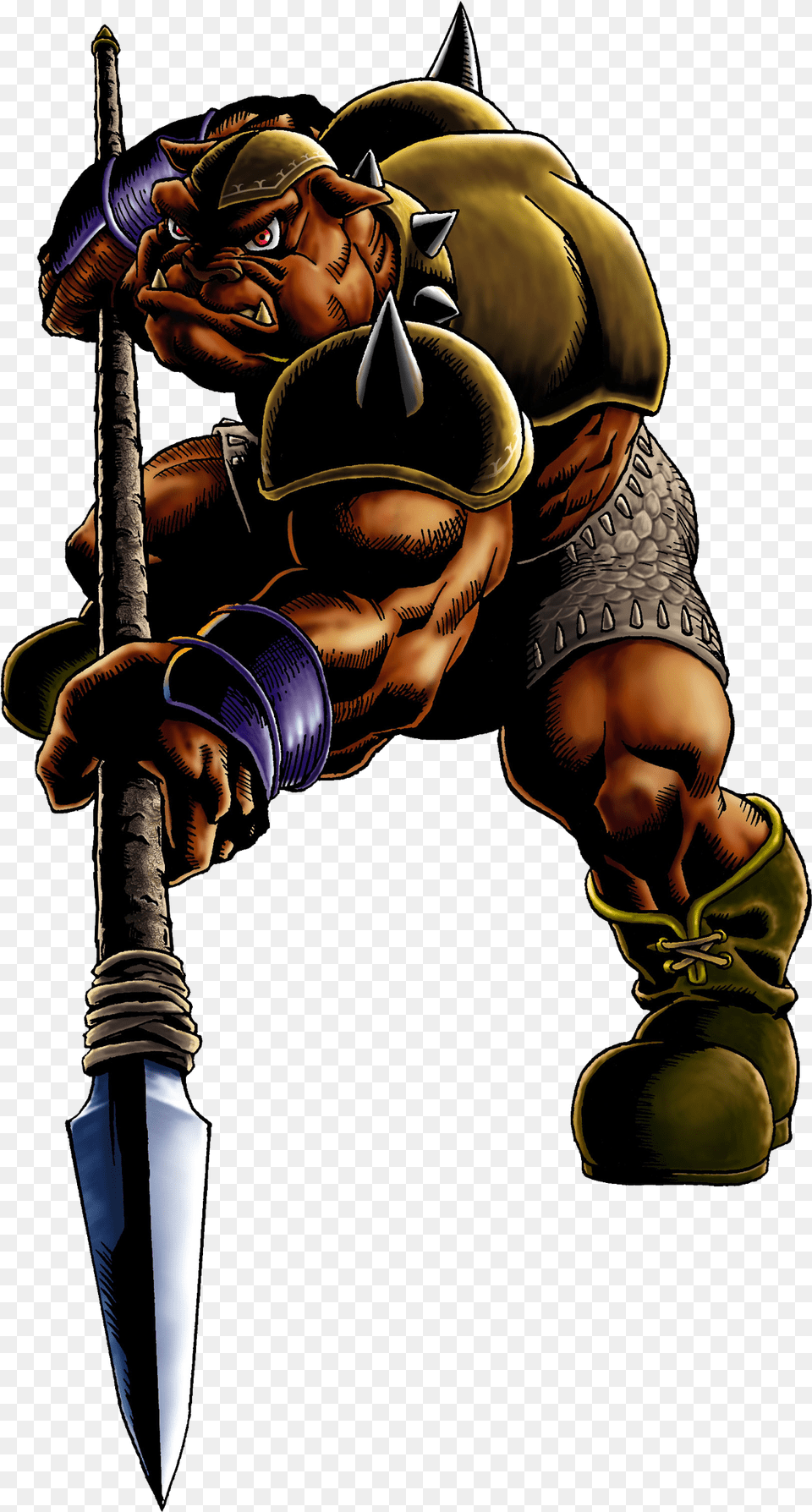 Bokoblin Ocarina Of Time, Person, Blade, Dagger, Knife Free Png Download