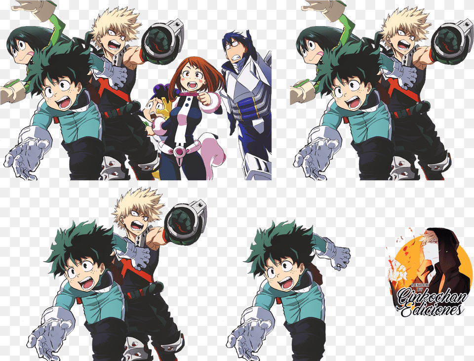 Boku No Hero Academia My Hero Academia Deku And Uraraka, Book, Comics, Publication, Manga Free Png