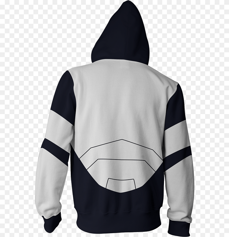 Boku No Hero Academia Tenya Iida Cosplay Zip Up Hoodie Sueter De Meliodas, Clothing, Hood, Knitwear, Sweater Png Image