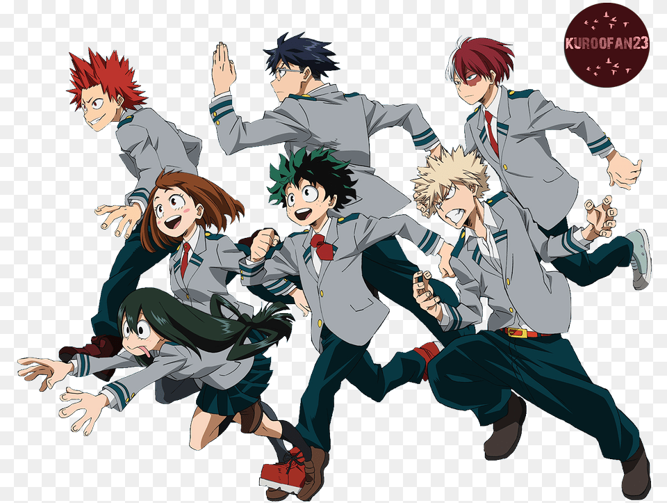 Boku No Hero Academia Transparent, Book, Comics, Publication, Adult Png