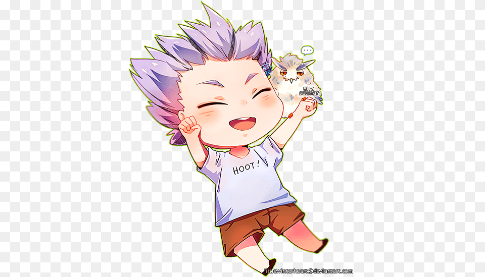 Bokuto Koutarou Chibi, Book, Comics, Publication, Baby Png