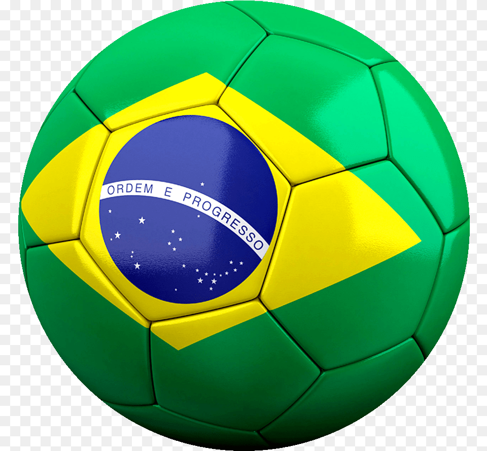 Bola De Futebol Brazil Soccer Ball, Football, Soccer Ball, Sport Free Png