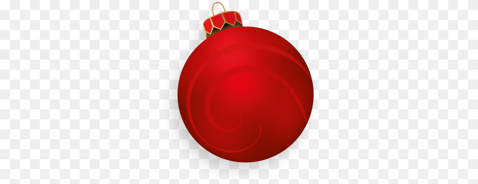 Bola De Navidad 3d Roja Christmas Ornament, Moon, Outdoors, Astronomy, Night Free Transparent Png