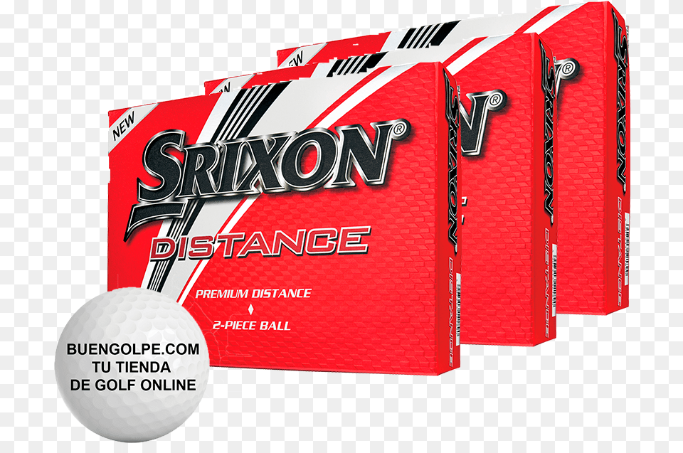 Bolas De Golf Srixon Distance Personalizadas Con Texto Srixon Distance 2018 Golf Ball, Golf Ball, Sport, Dynamite, Weapon Png