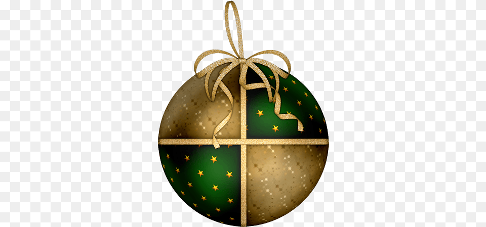 Bolas De Navidad Gold Green Christmas Ball Clipart, Christmas Decorations, Festival Png