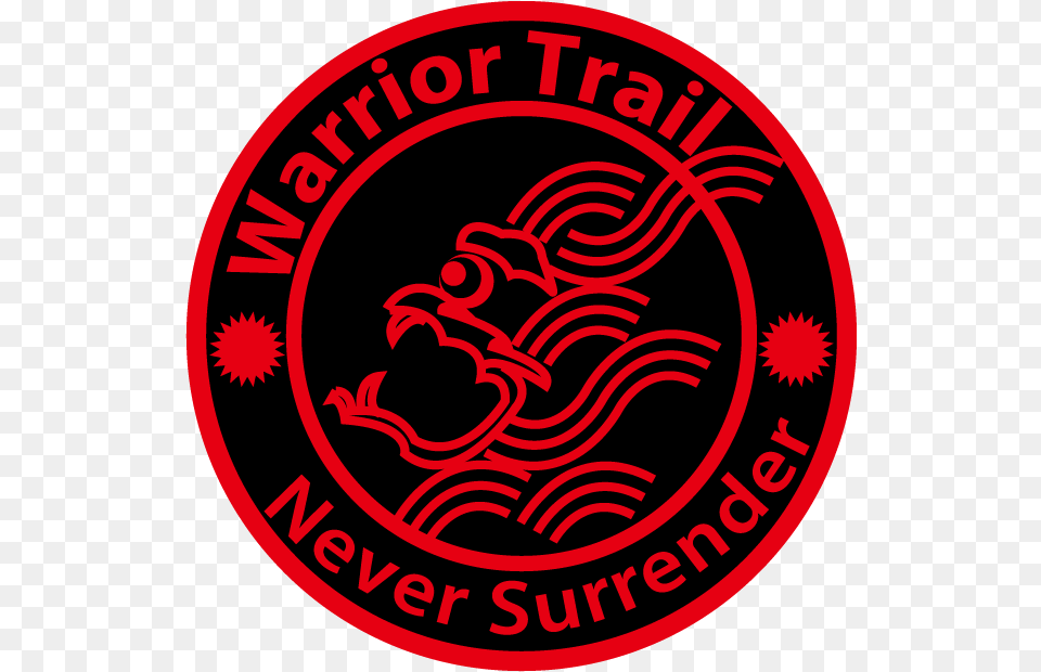 Bold Masculine Events Logo Design For Warrior Trail Main Circle, Emblem, Symbol Png Image