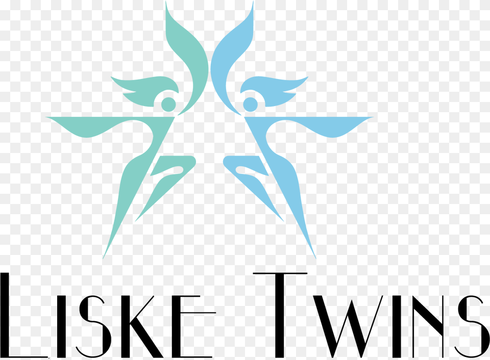 Bold Personable Fitness Logo Design For Liske Twins Graphic Design, Art, Graphics, Floral Design, Pattern Png Image