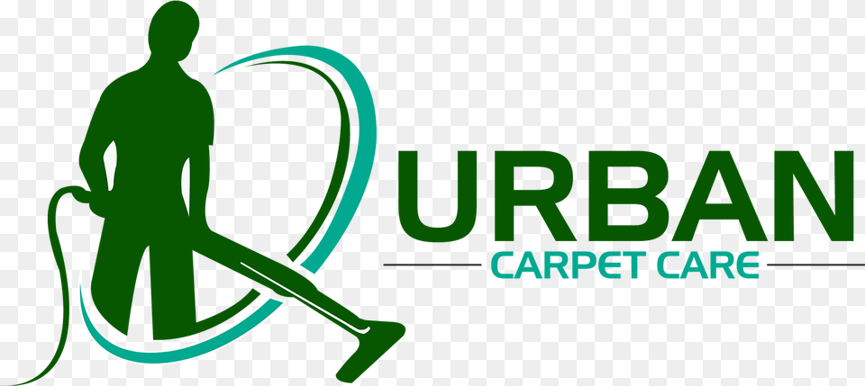 Bold Serious Cleaning Service Logo Design For Urban Carpet Bambino, Green, Adult, Male, Man Free Png Download