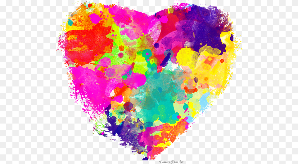 Bold Watercolor Heart Tee Shirt Design Spiral Notebook Real Love, Art, Graphics, Modern Art, Pattern Png Image