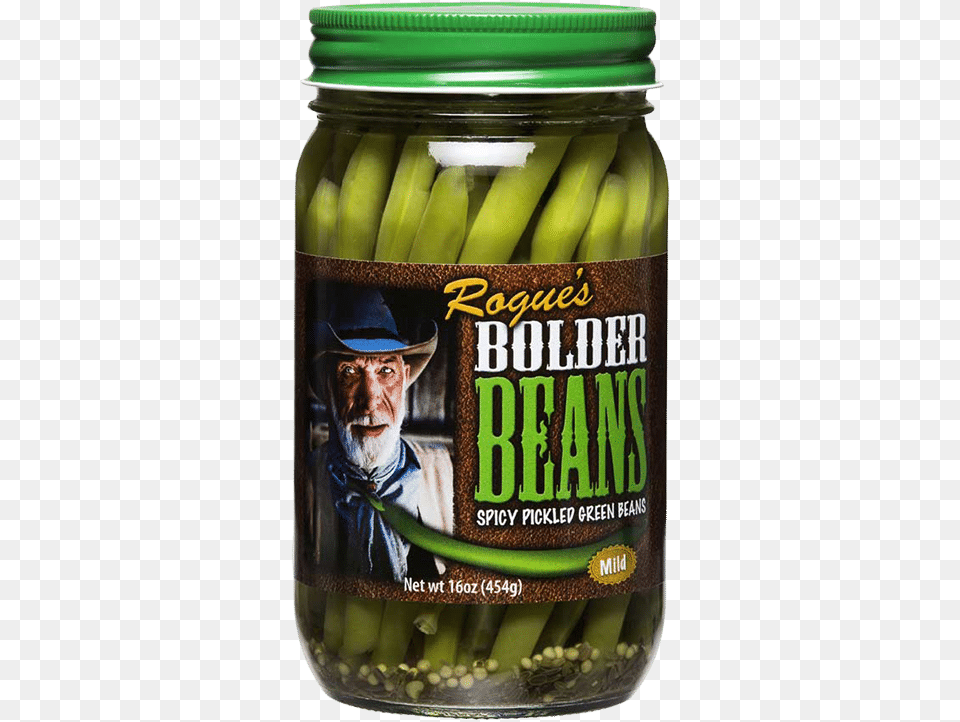 Bolder Beans Mild Gangsta In Designer No Concept, Pickle, Food, Relish, Jar Free Png