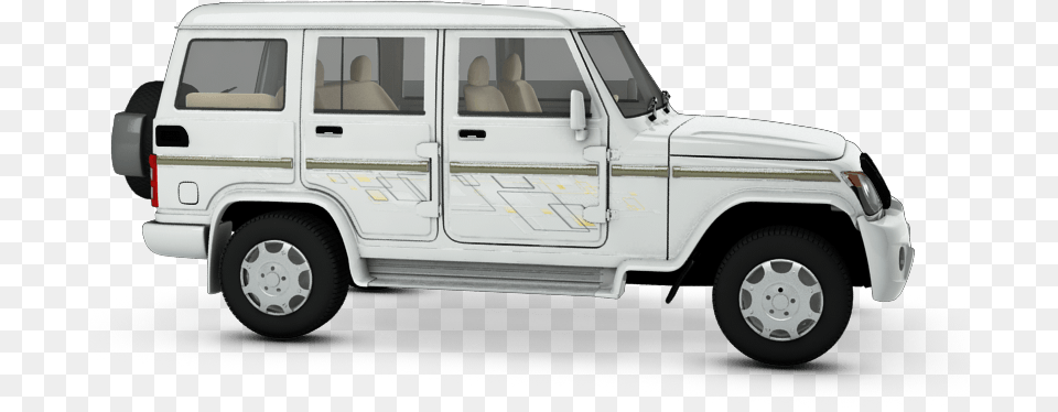 Bolero Power Plus Sle, Car, Transportation, Vehicle, Jeep Free Transparent Png