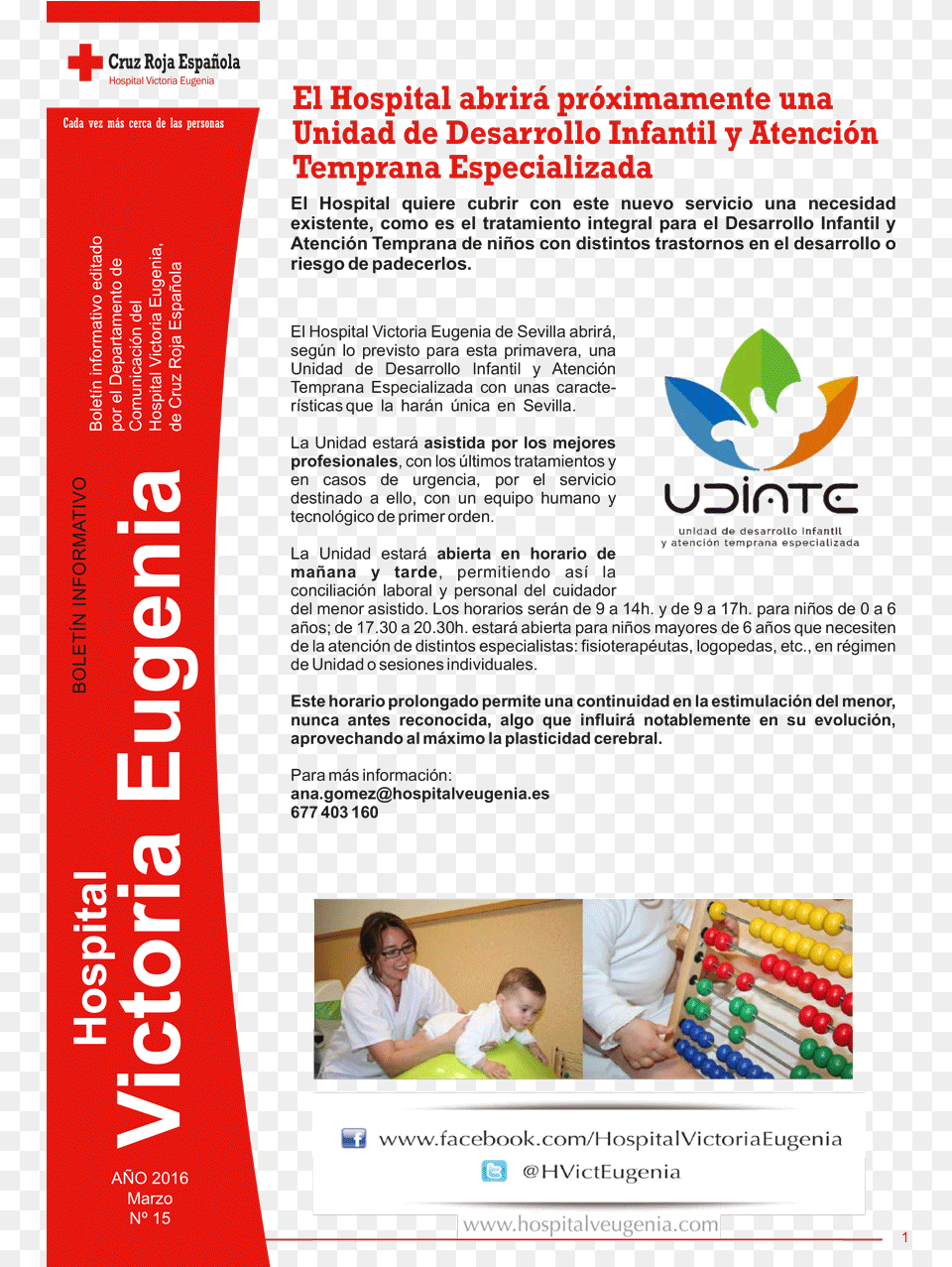 Boletn N 15 Hospital Cruz Roja Sevilla Noviembre Flyer, Advertisement, Poster, Adult, Baby Png Image