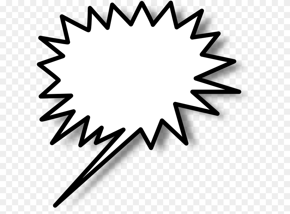 Bolha Do Discurso Balo De Fala Balo Bolha Fala Star Burst Clip Art, Leaf, Plant, Logo Free Transparent Png