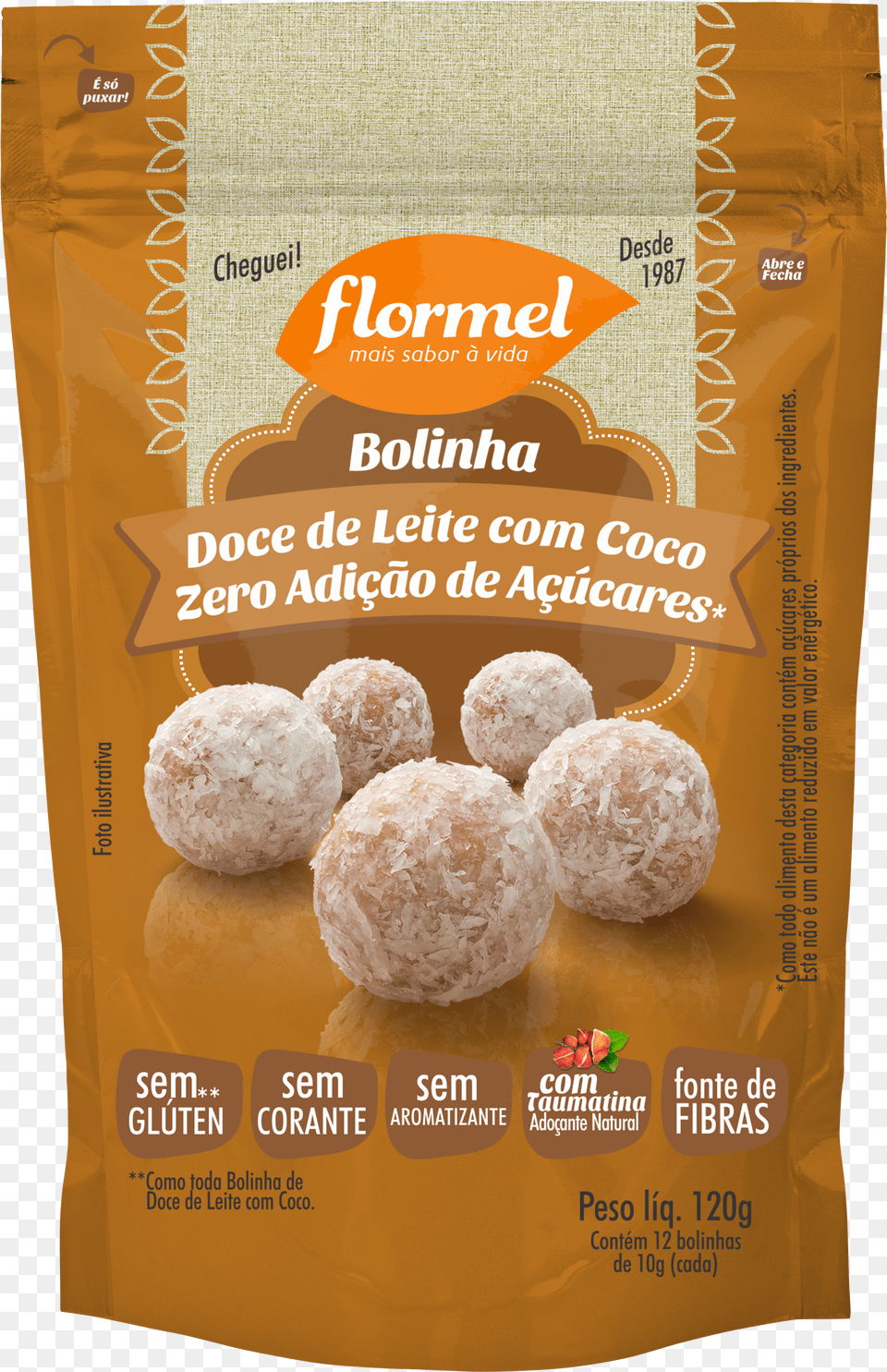 Bolinha Doce De Leite 120gpng Flormel Free Png Download