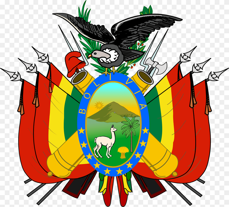 Bolivia Clipart, Emblem, Symbol, Face, Head Png Image