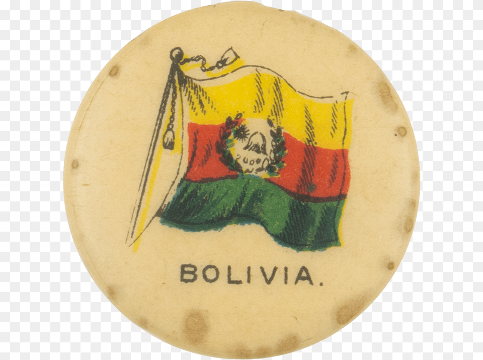 Bolivia Flag Advertising Button Museum Badge, Logo, Symbol, Animal, Bird Png