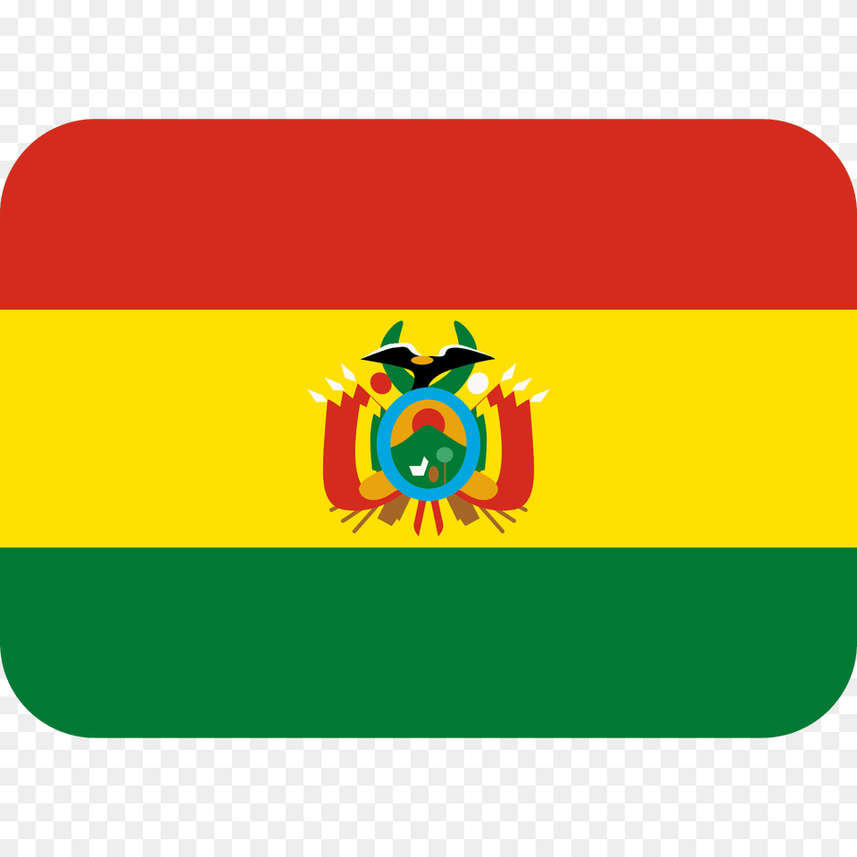 Bolivia Flag Emoji Clipart, Logo, Animal, Bird Png Image