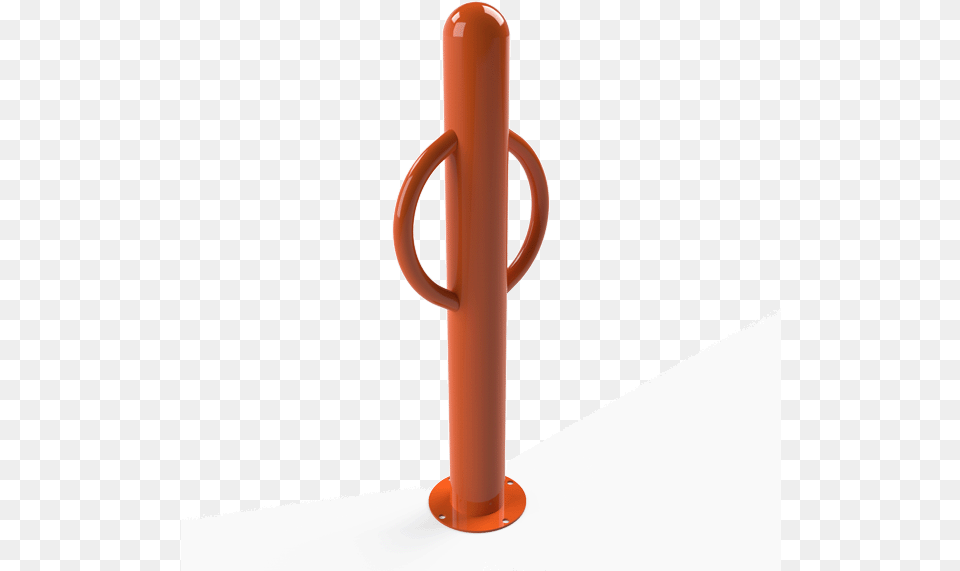 Bollard Bike Rack Contempory Bicycle, Smoke Pipe Free Transparent Png