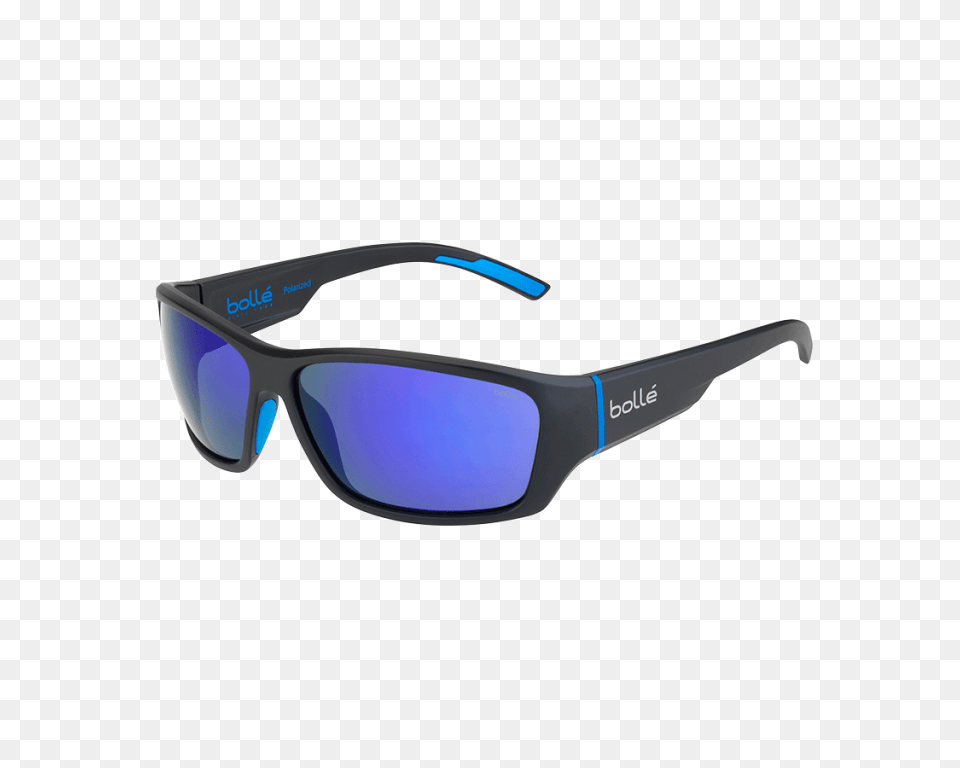 Bolle Ibex Matte Black Blue Sunglasses Polarized Oleo, Accessories, Glasses Free Png