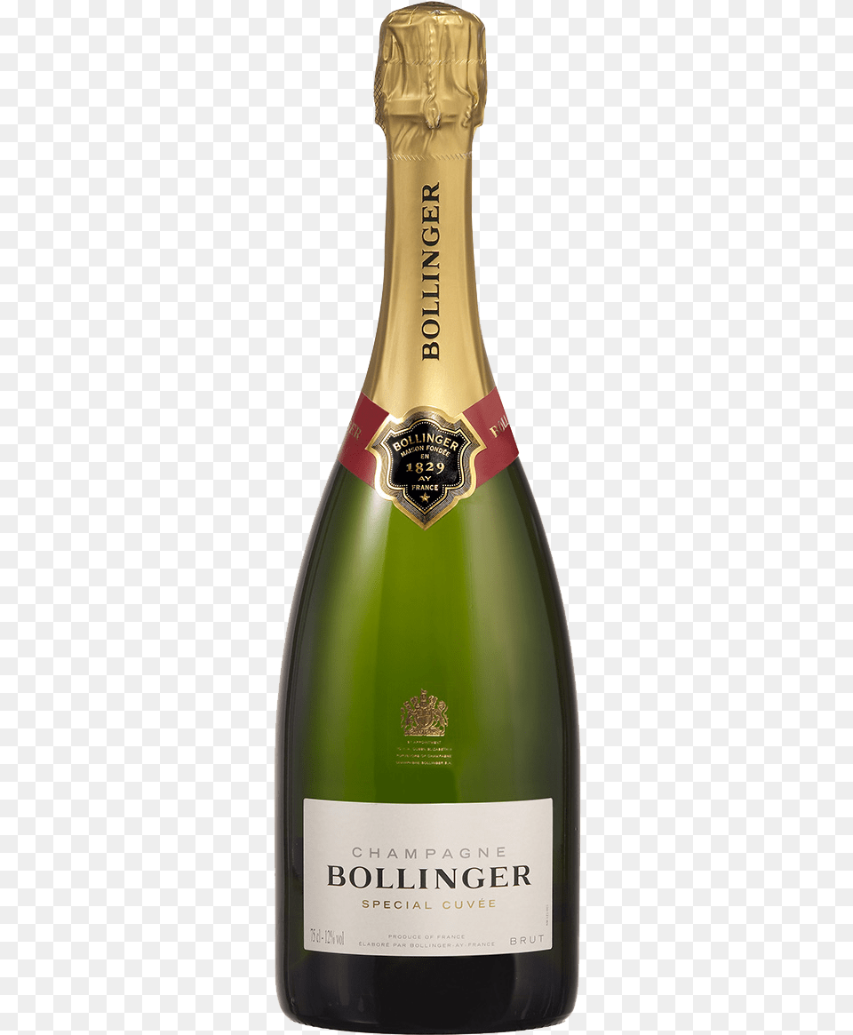 Bollinger Champagne Special Cuve, Bottle, Alcohol, Beer, Beverage Free Transparent Png