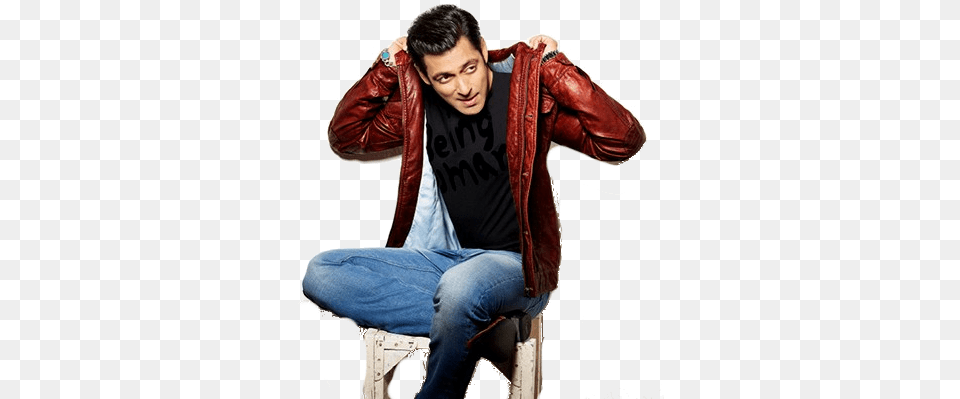 Bollywood Salman Khan Being Human Latest, Clothing, Coat, Jacket, Adult Free Png Download