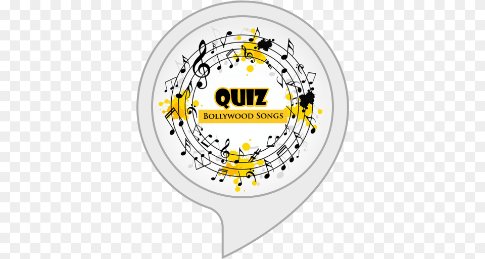 Bollywood Songs Quiz Alexa Skill Clip Art Music Notes Green, Racket Free Transparent Png