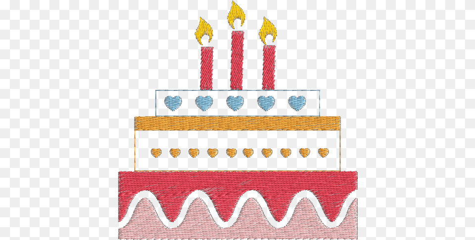 Bolo Embroidery, Pattern, Birthday Cake, Cake, Cream Free Png