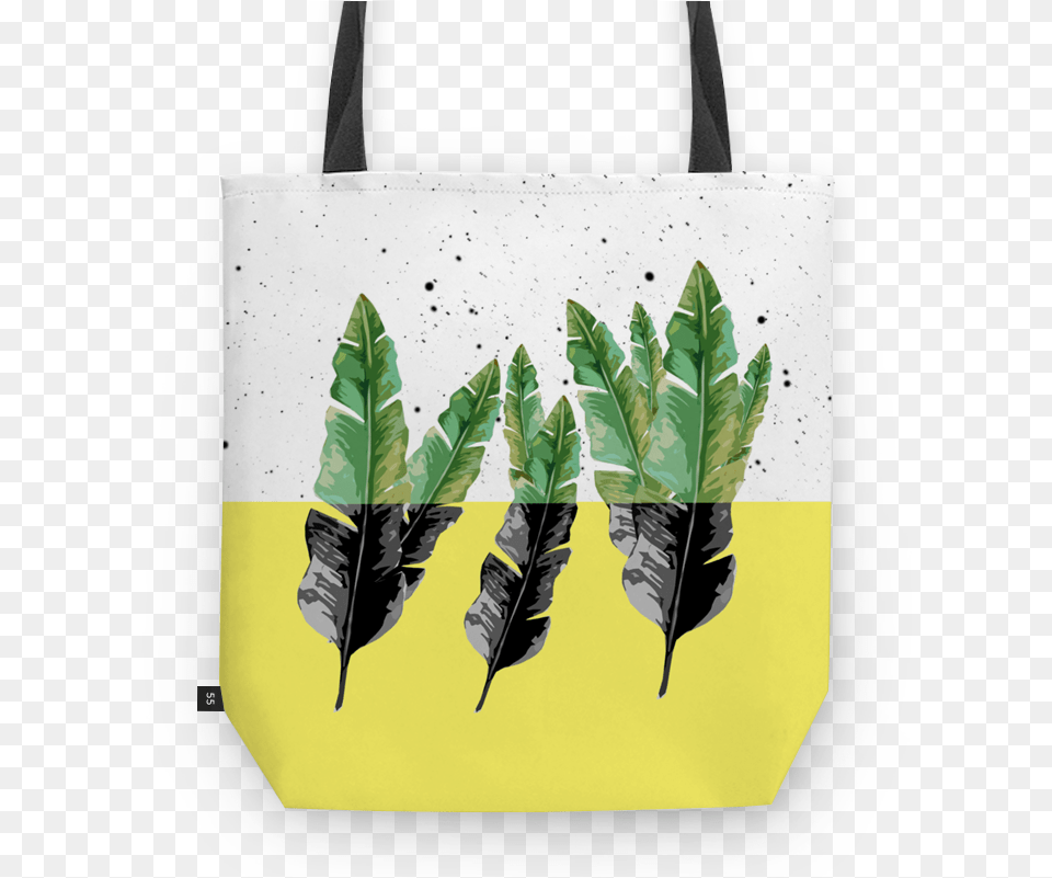 Bolsa Banana Leaves De Gal Pop Designna Banana Leaf, Bag, Plant, Tote Bag Free Transparent Png